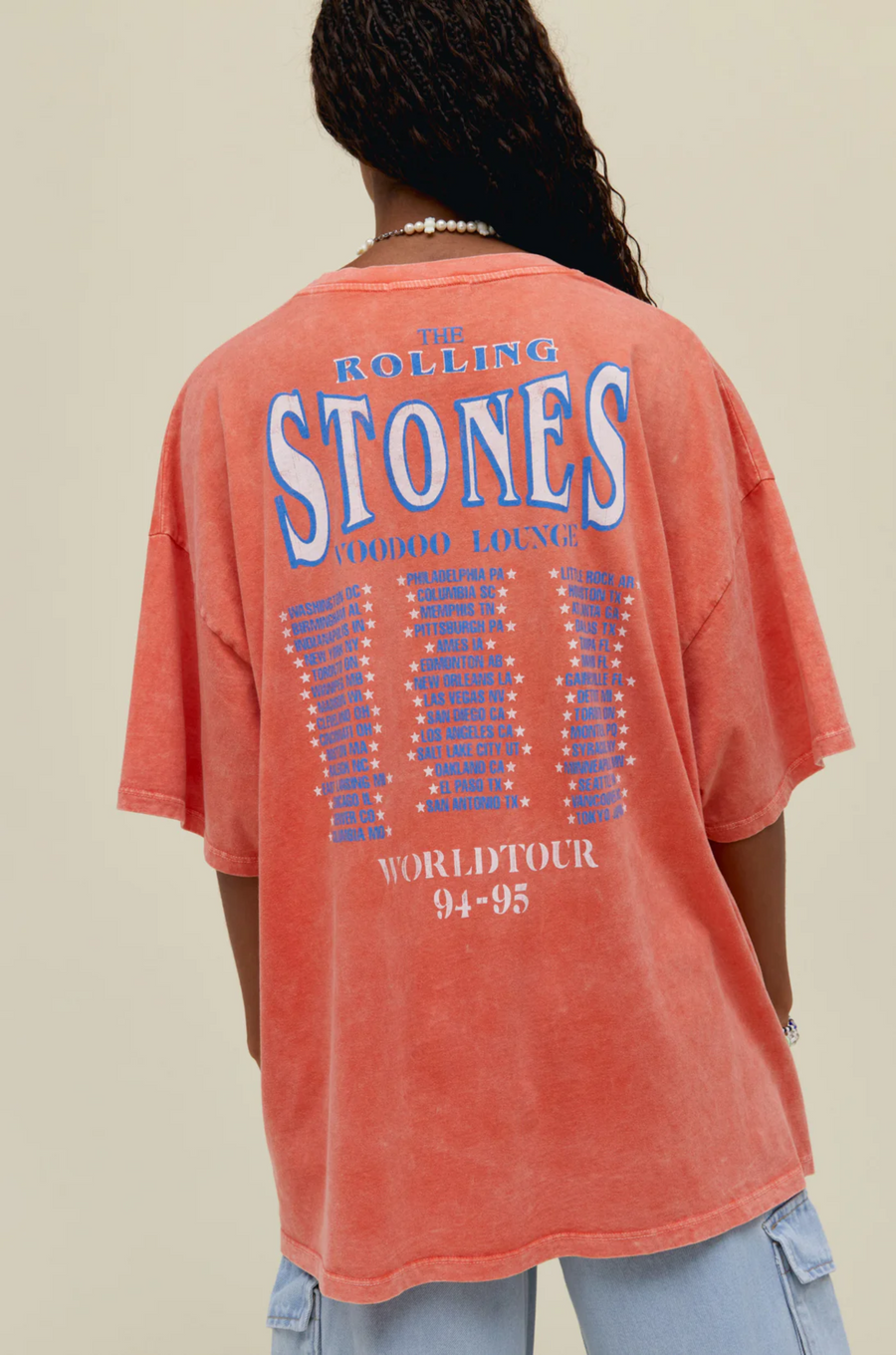 Rolling Stones World Tour 94-95 Tee by Daydreamer