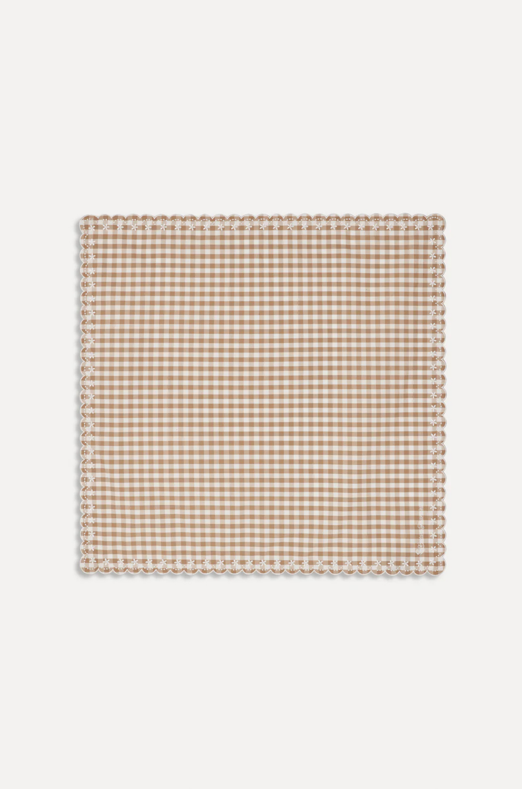 gingham scarf