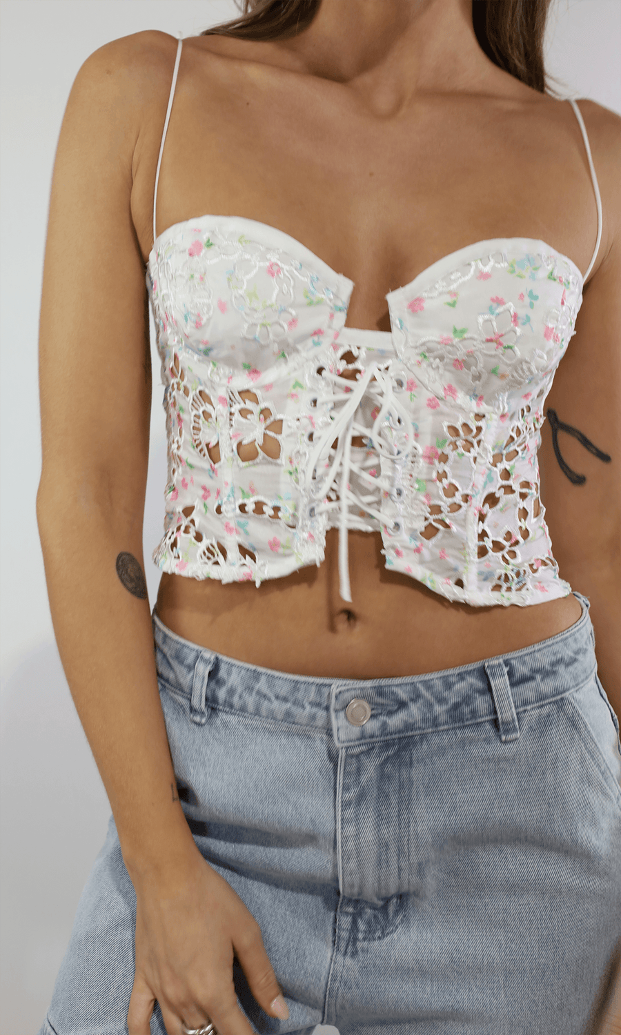 Imogen Crop Top by For Love & Lemons - FINAL SALE – SHOPLUNAB