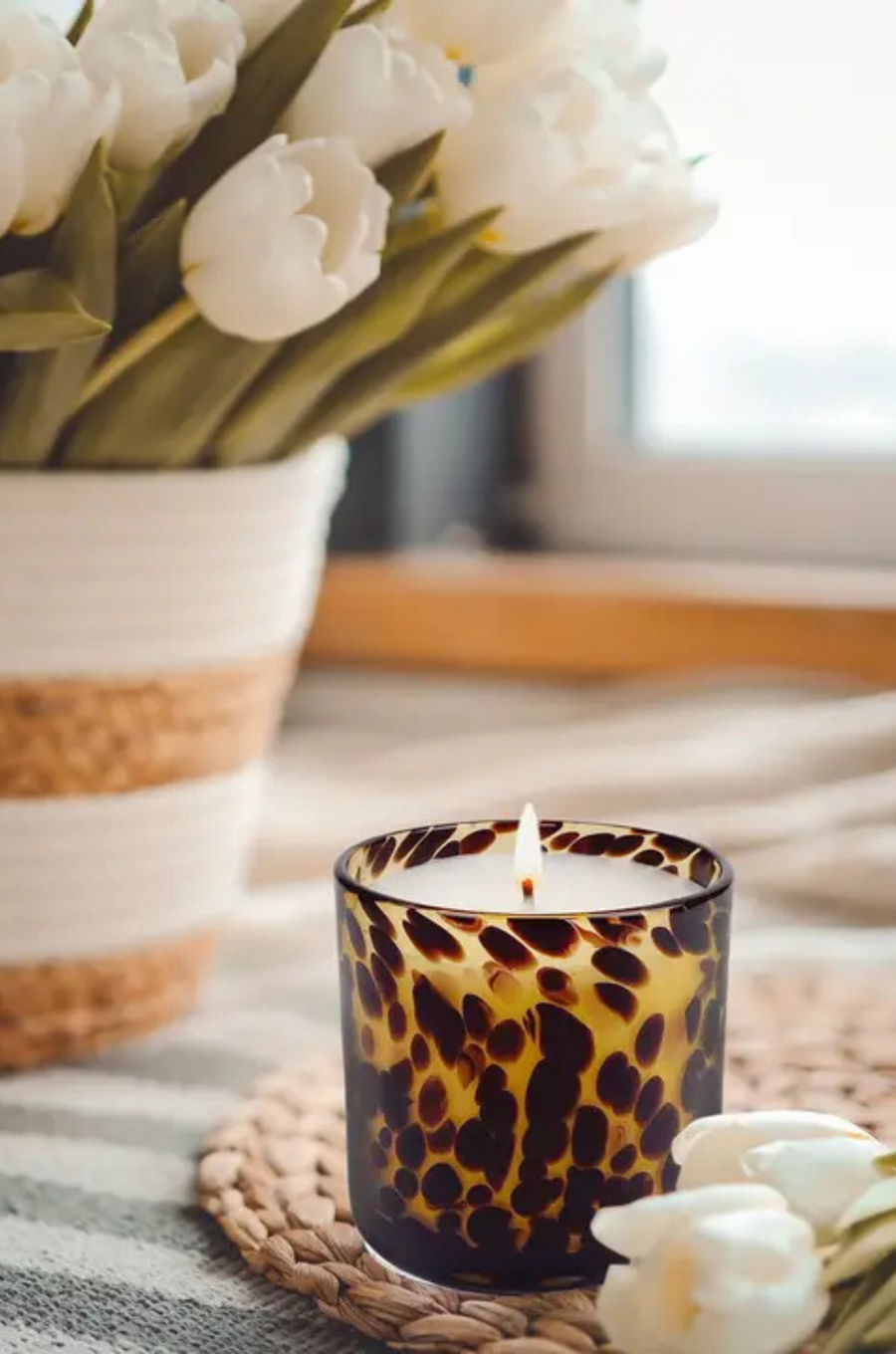 Fig & Aged Oak Soy Blend Candle