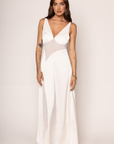 ivory Satin maxi dress
Adjustable straps
Back zipper closure
Mesh bodice
Partially lined
ivory bridal dress
bridal shower dress