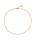 18K Gold Non-Tarnish Petite Beaded Necklace
18K Gold Plating
Stainless Steel