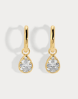 Huggie earrings with cz stone
Available in 14kt gold plated brass or Rhodium plated brass
Stones are white cz and measure 8.0mm x 6.0mm each
Snap Hinge Closure
Sold as a pair
Gold cz stone earrings