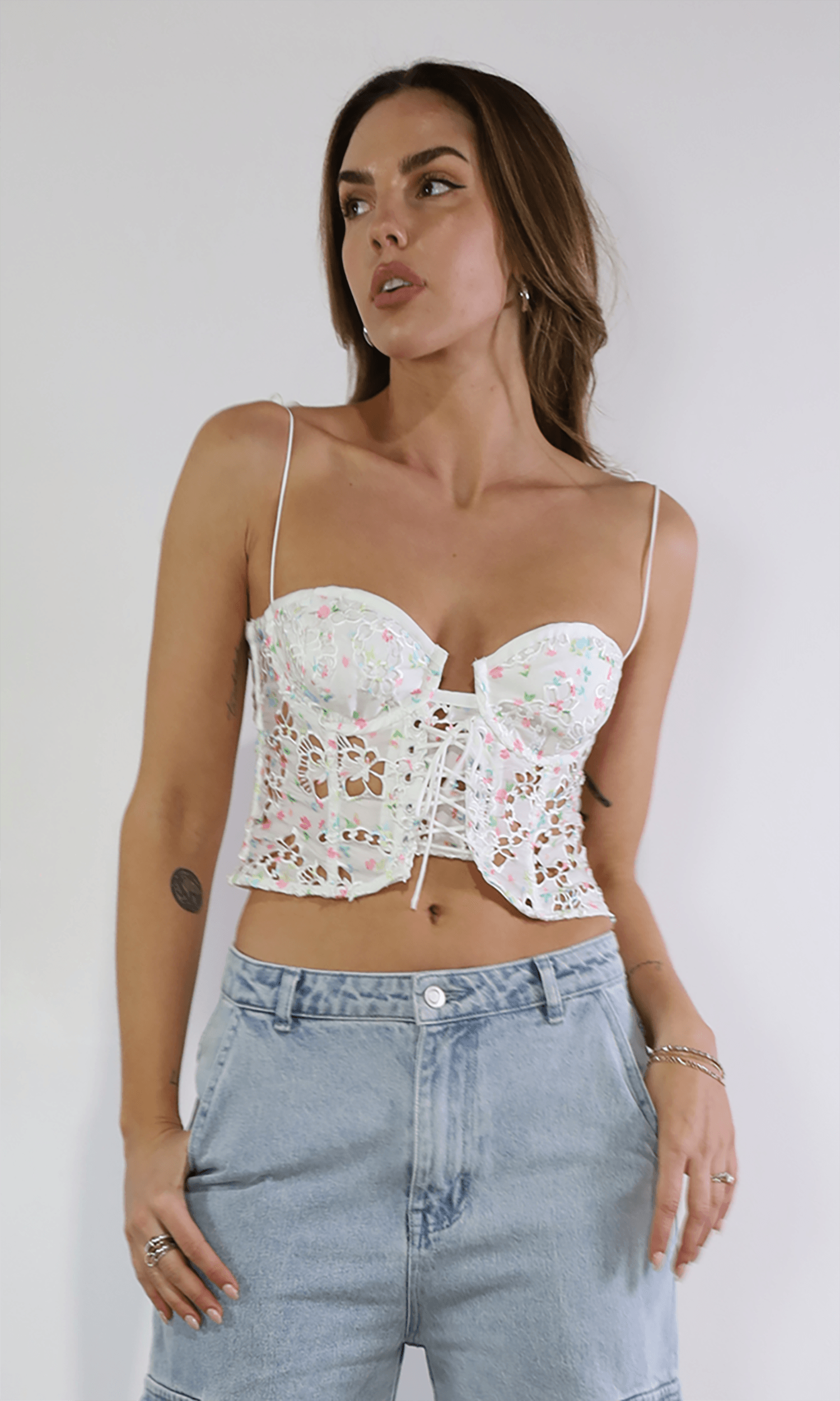 Kyra Crop Top by For Love &amp; Lemons - SHOPLUNAB