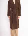 brown Faux suede trench coat
Double breast button down closure
Collared
Adjustable wait tie
Back slit
Lined
fall outfit
winter outfit
winter trench coat