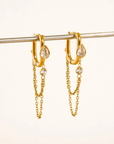 Lucienne Chain Earrings by LUNA B