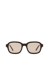 Oversized square sunglasses
Featuring peach colored lenses paired with a dark brown frame
Acetate frame
100% UV protection
Gold foil style detailing on inner right arm
Width: 12.9cm / Lens Heigh: 3.67cm / Arm Length: 14cm / Nose Bridge: 1.9cm