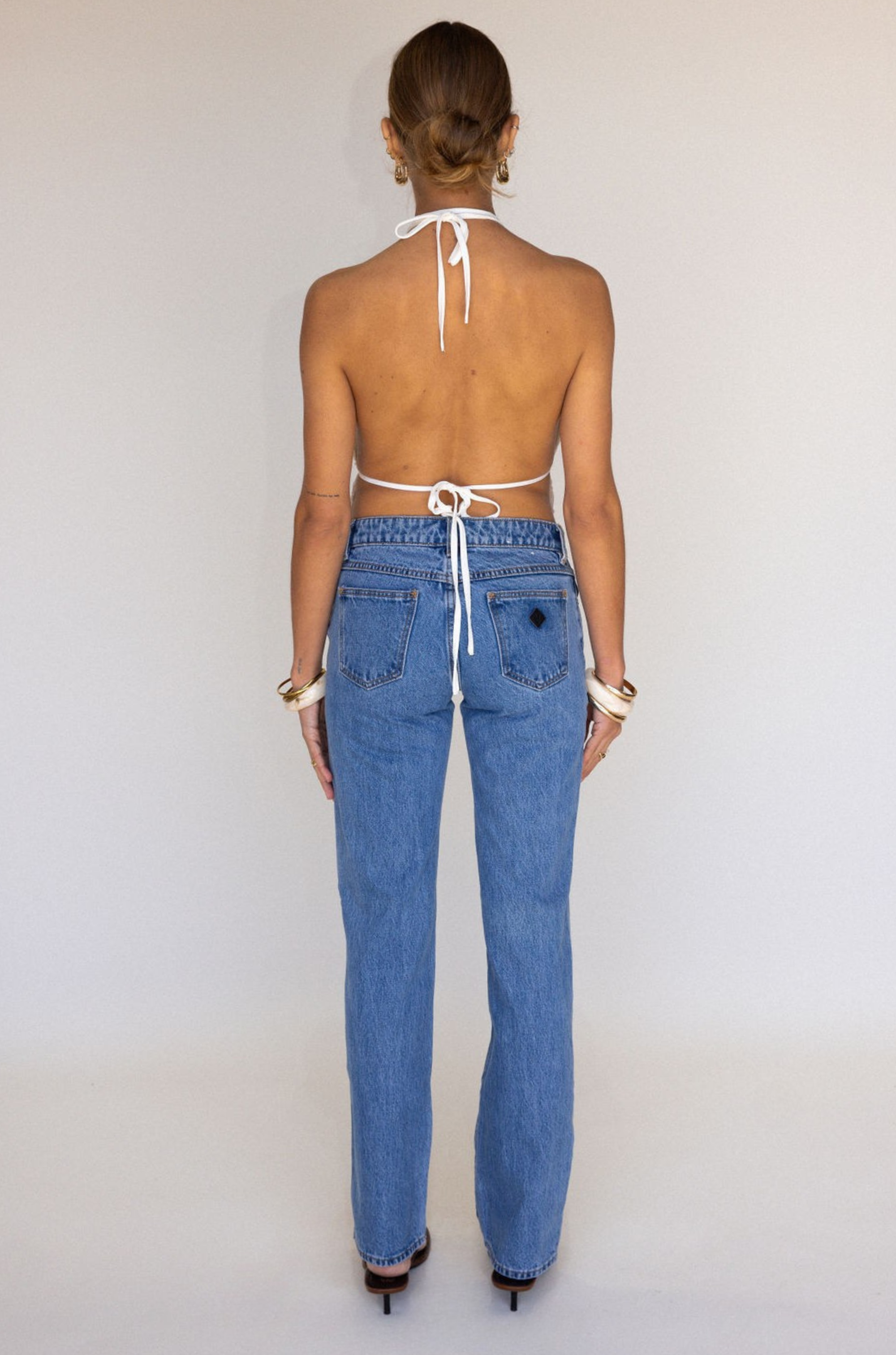 99 Low Straight Jeans by Abrand Jeans