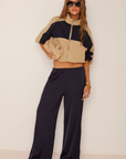 blue Satin pant
Elastic waistband
Unlined
