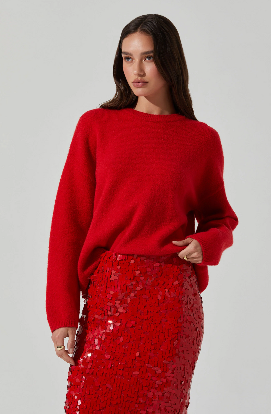 Bowie Crewneck Sweater by ASTR