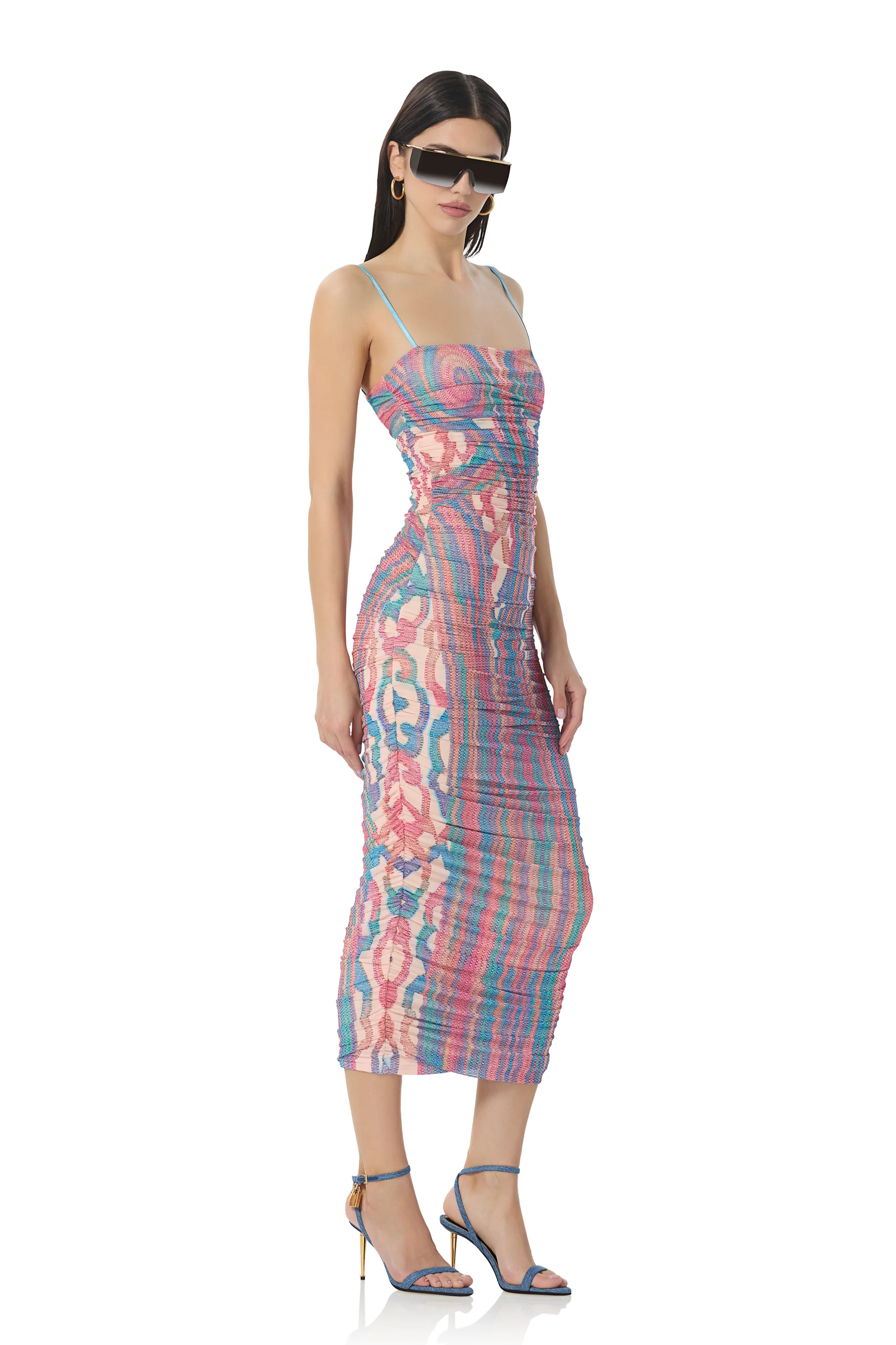 afrm hazel mesh dress AFRM Hazel Mesh Dress