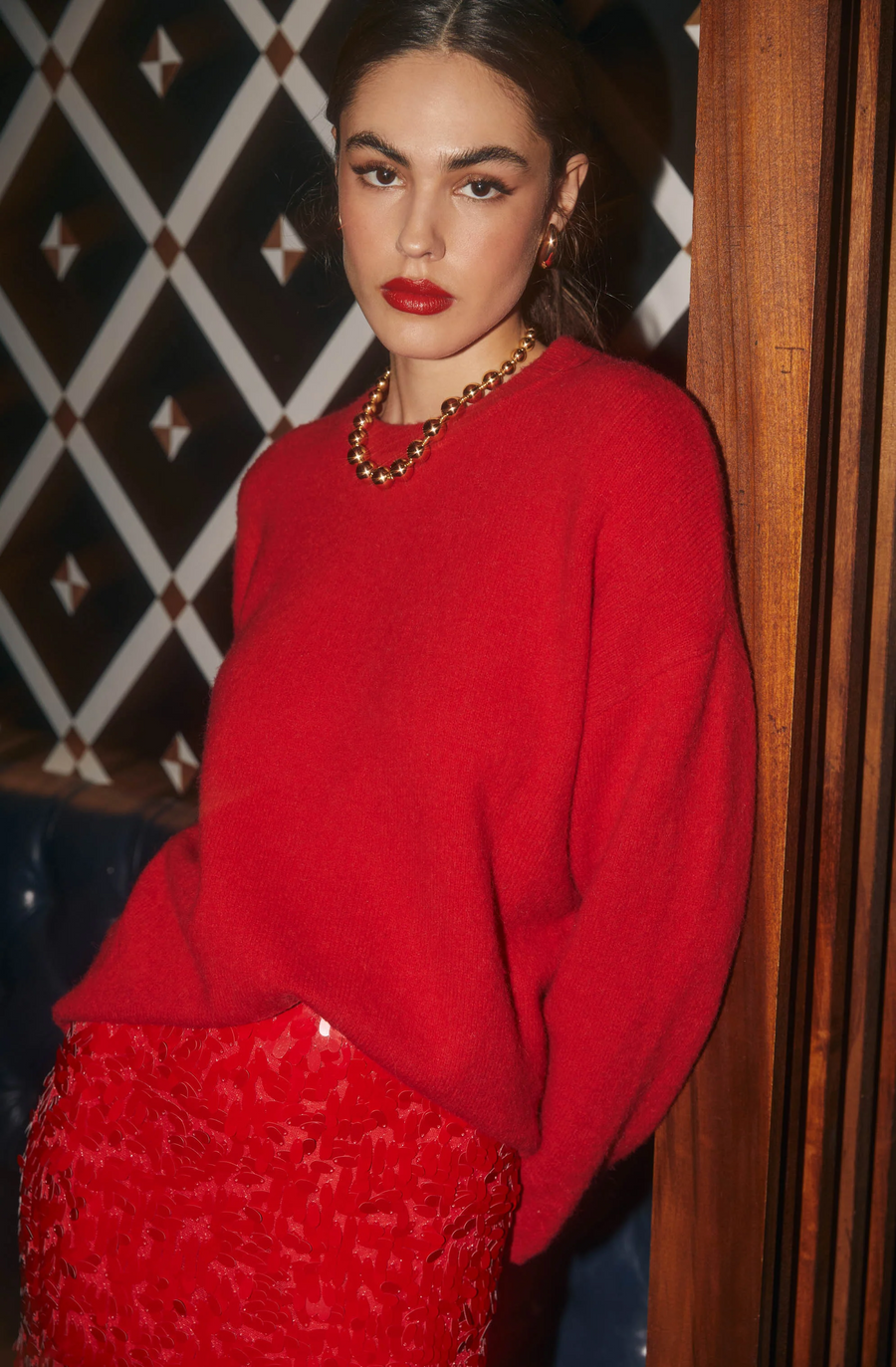 Bowie Crewneck Sweater by ASTR
