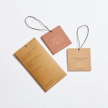 Teakwood & Tobacco Car Fragrance by P.F. Candle Co