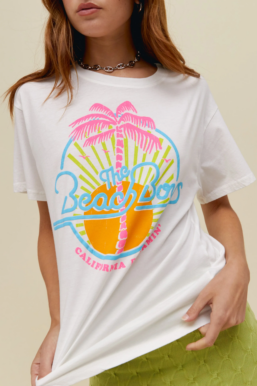 Beach Boys California Dreamin BF Tee by Daydreamer - FINAL SALE