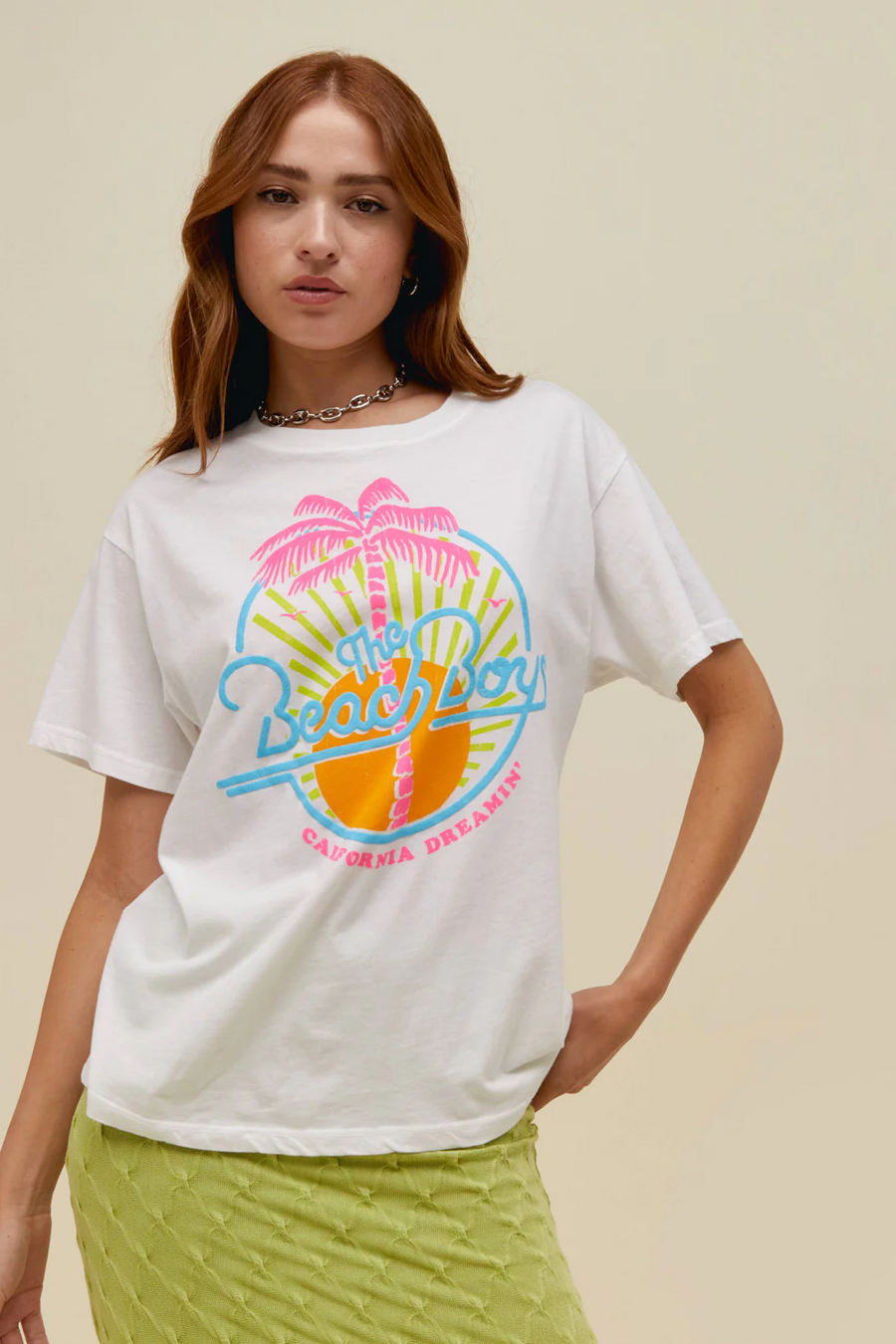 Beach Boys California Dreamin BF Tee by Daydreamer - FINAL SALE