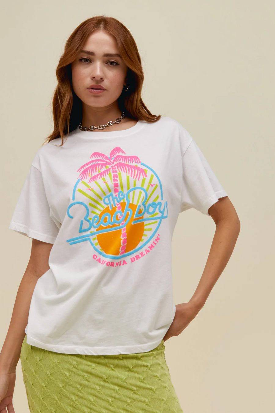 Beach Boys California Dreamin BF Tee by Daydreamer