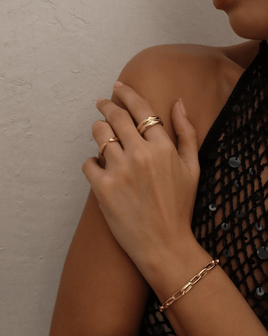 Double Band Ring by Viviana D'Ontañón - SHOPLUNAB