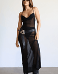 Smoking Gun Maxi Dress - SHOPLUNAB