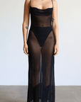 Smoking Gun Maxi Dress - SHOPLUNAB