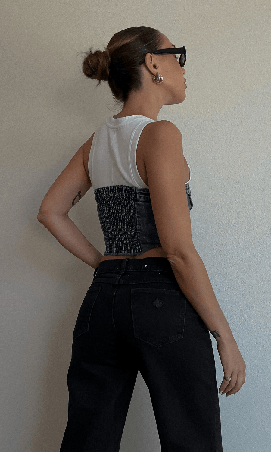 Button Me Up Bustier - SHOPLUNAB