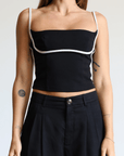 Night And Day Bustier Top - SHOPLUNAB