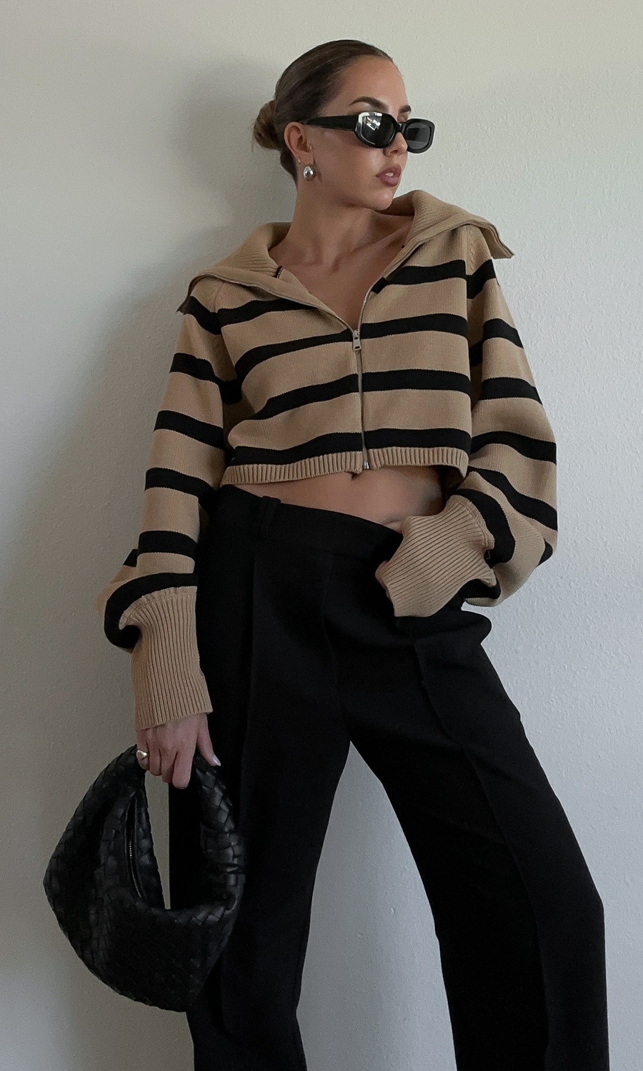 Count The Ways Crop Sweater