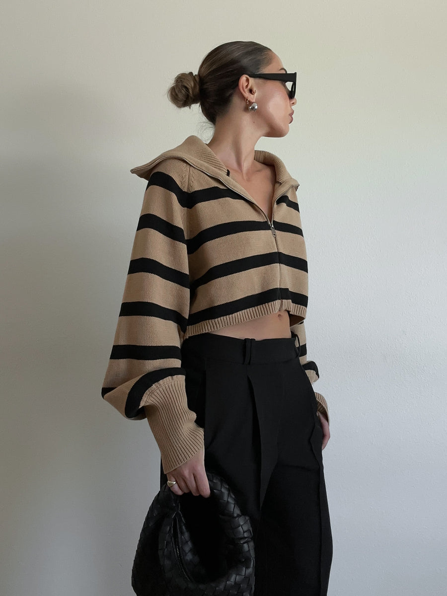 Count The Ways Crop Sweater