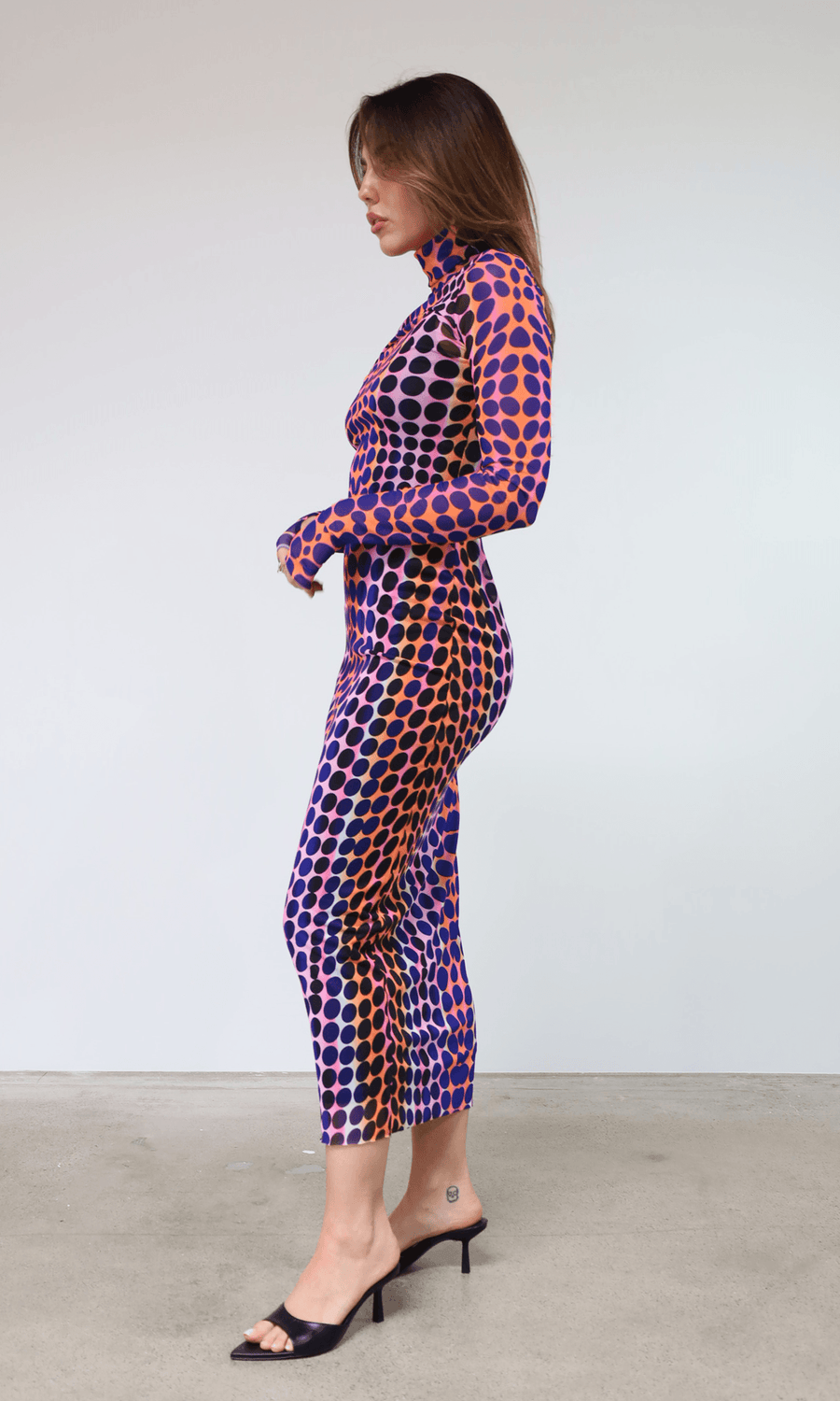 Shailene Midi Dress by AFRM - SHOPLUNAB