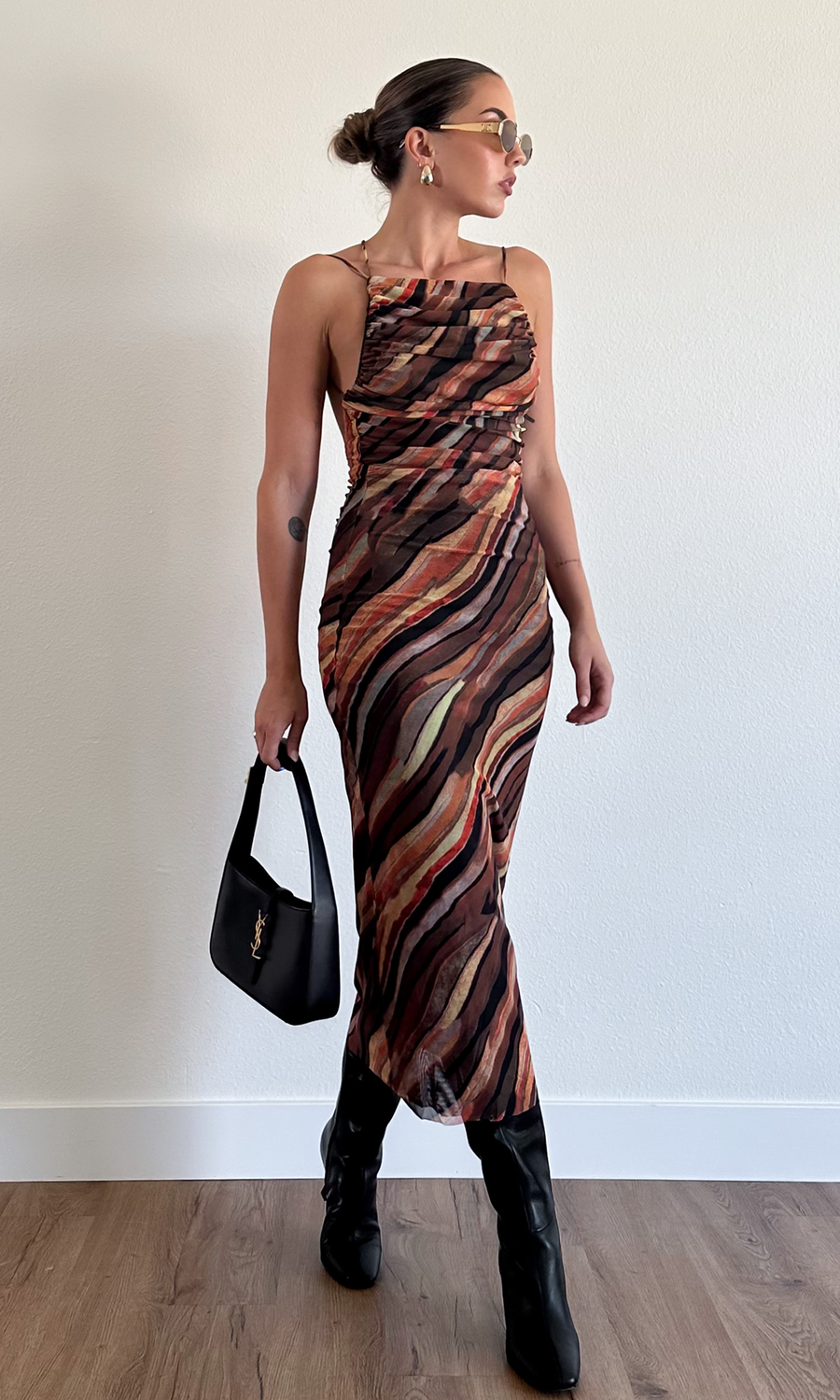 Night Is Young Midi Dress