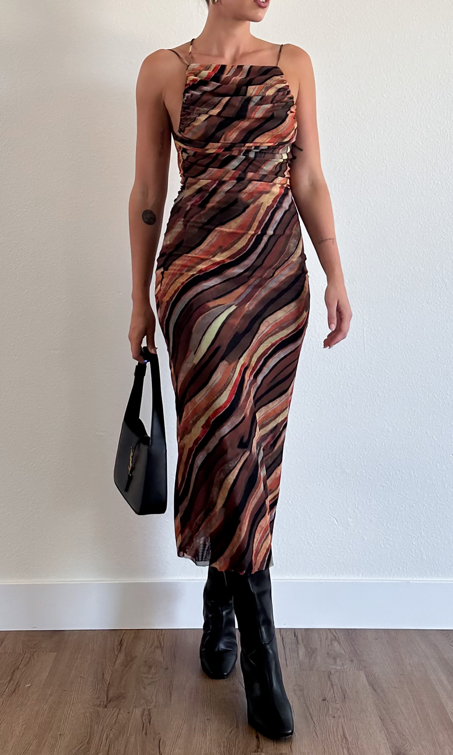 Night Is Young Midi Dress
