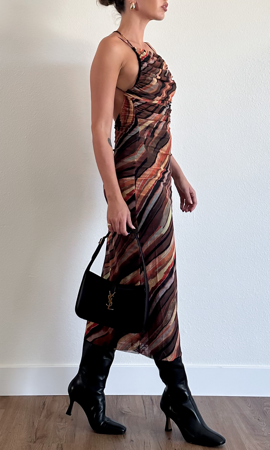 Night Is Young Midi Dress