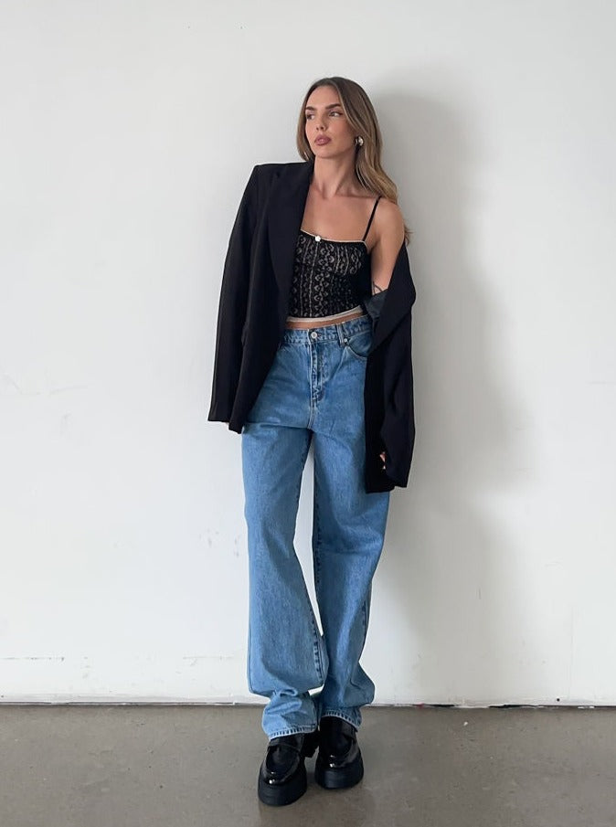 Double Time Crop Top