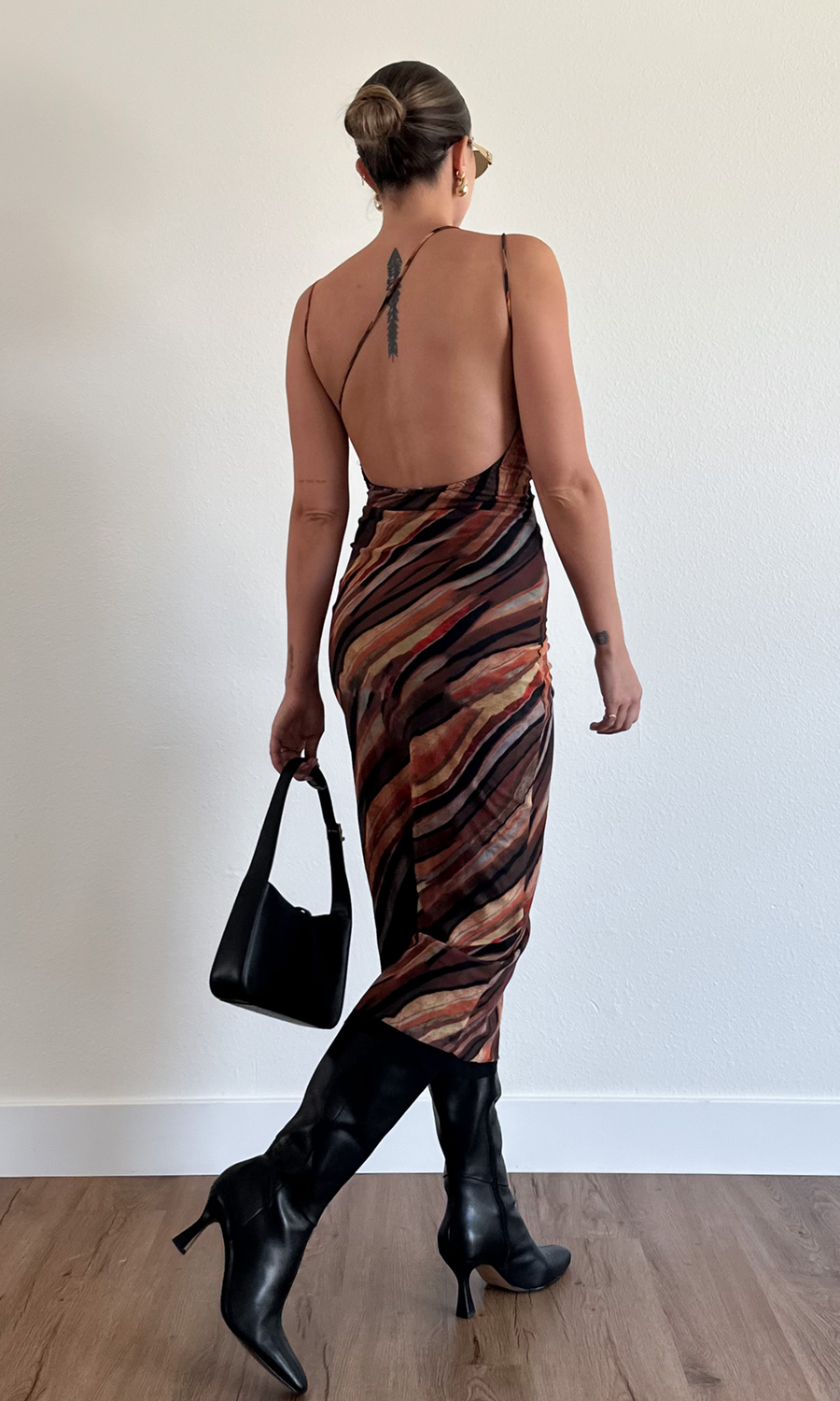Night Is Young Midi Dress