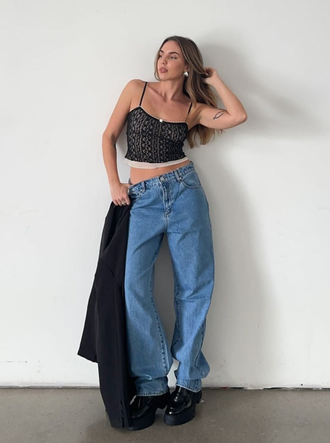 Double Time Crop Top