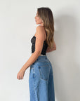 Double Time Crop Top