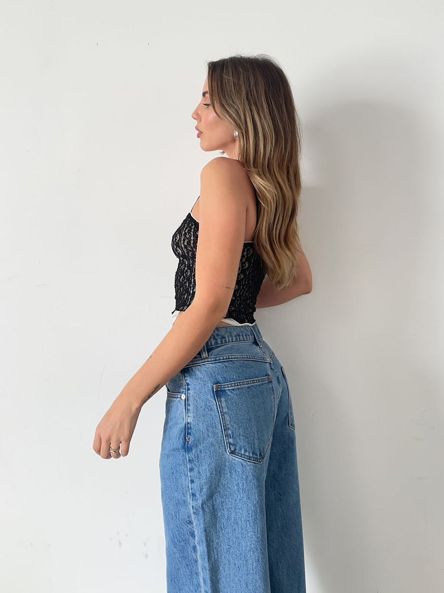 Double Time Crop Top