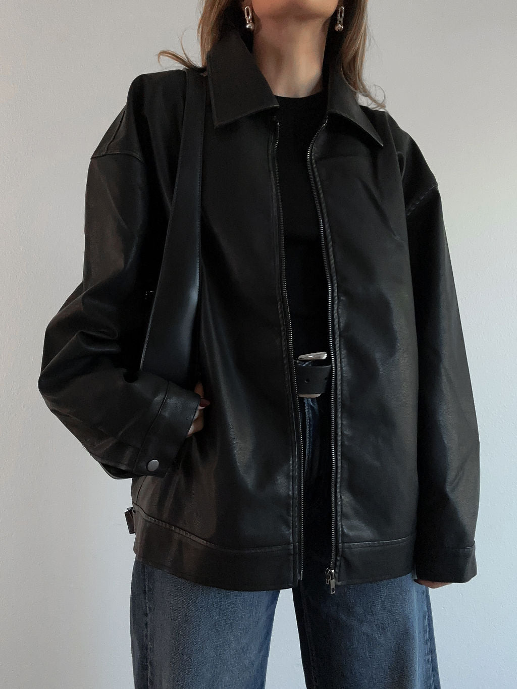 Lucky Find Leather Jacket - FINAL SALE – SHOPLUNAB