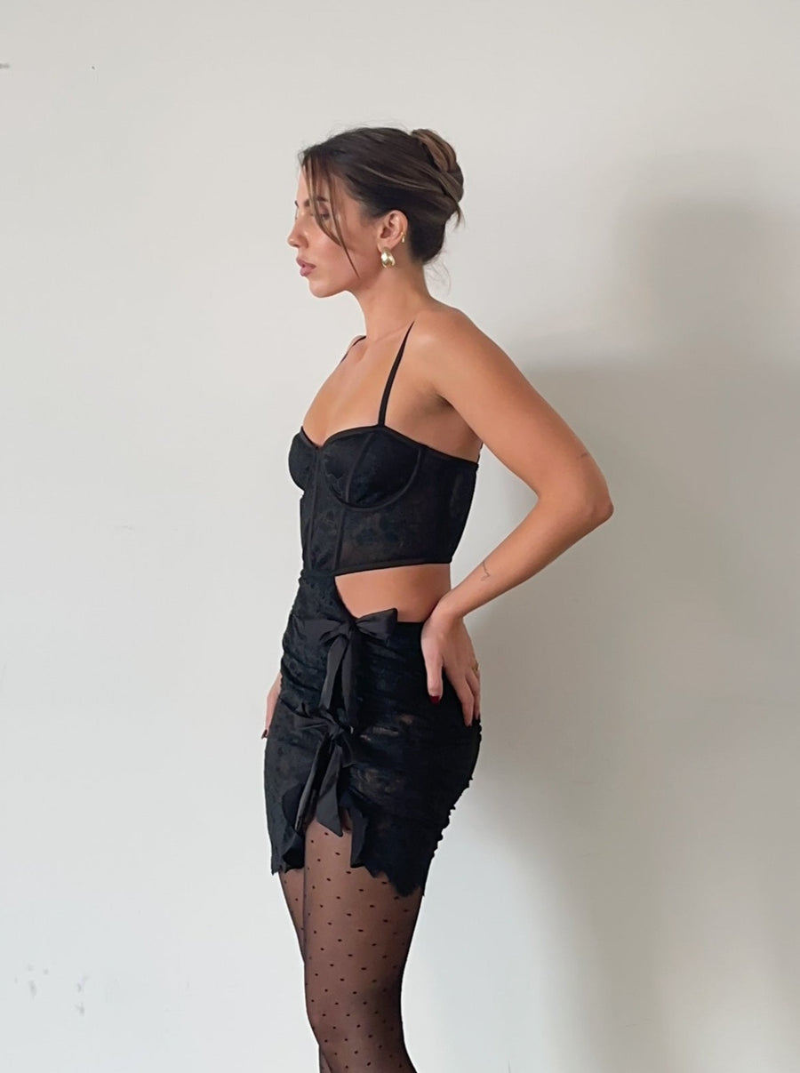 Regina Cut-Out Mini Dress by For Love & Lemons