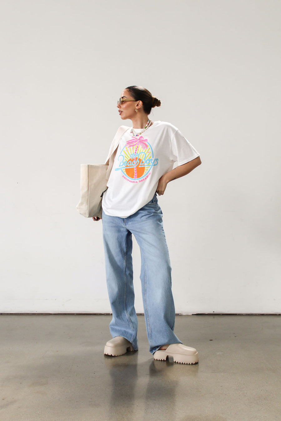 Beach Boys California Dreamin BF Tee by Daydreamer - FINAL SALE