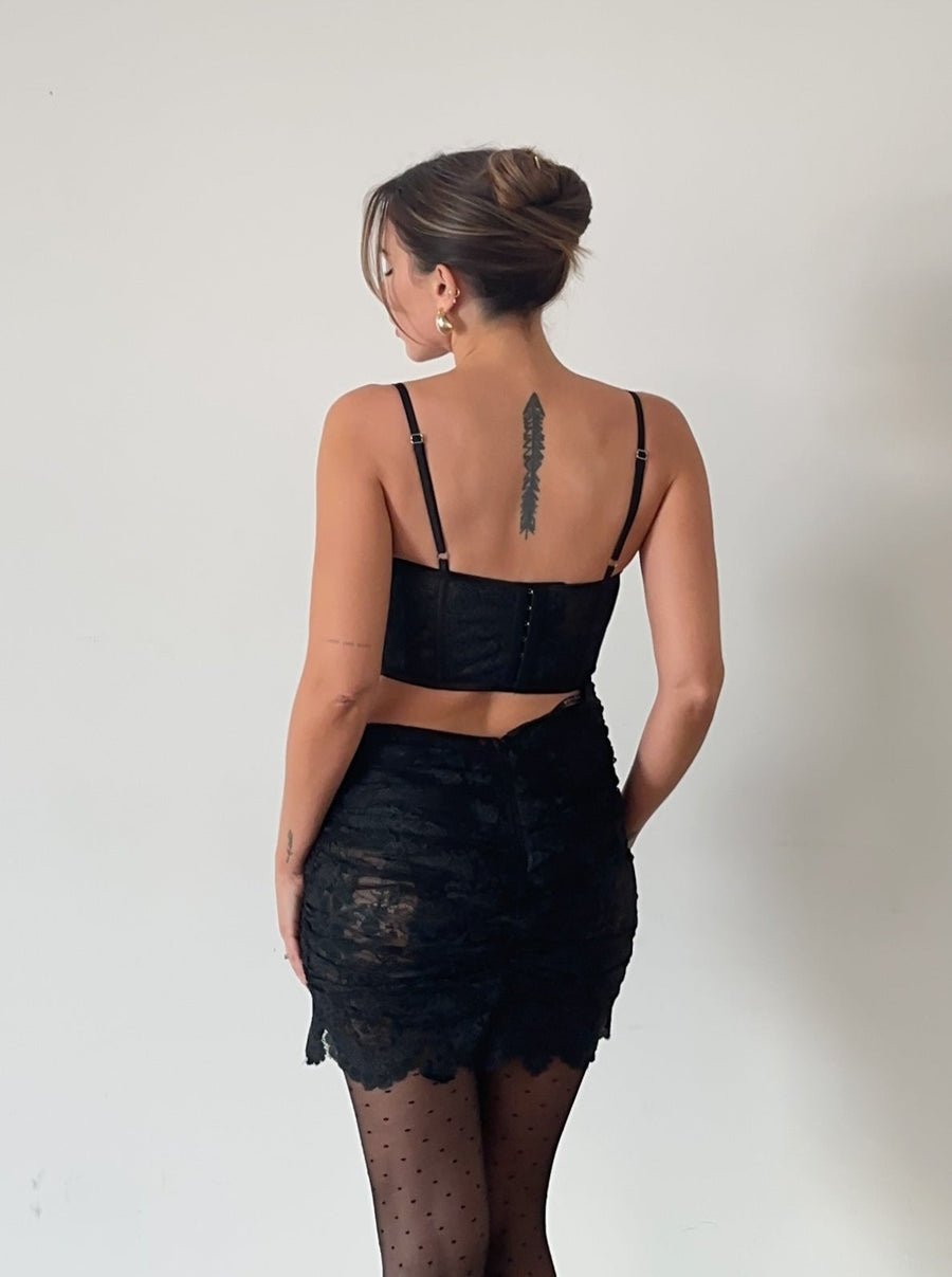Regina Cut-Out Mini Dress by For Love & Lemons