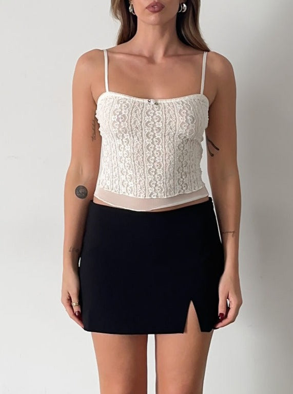Double Time Crop Top - FINAL SALE