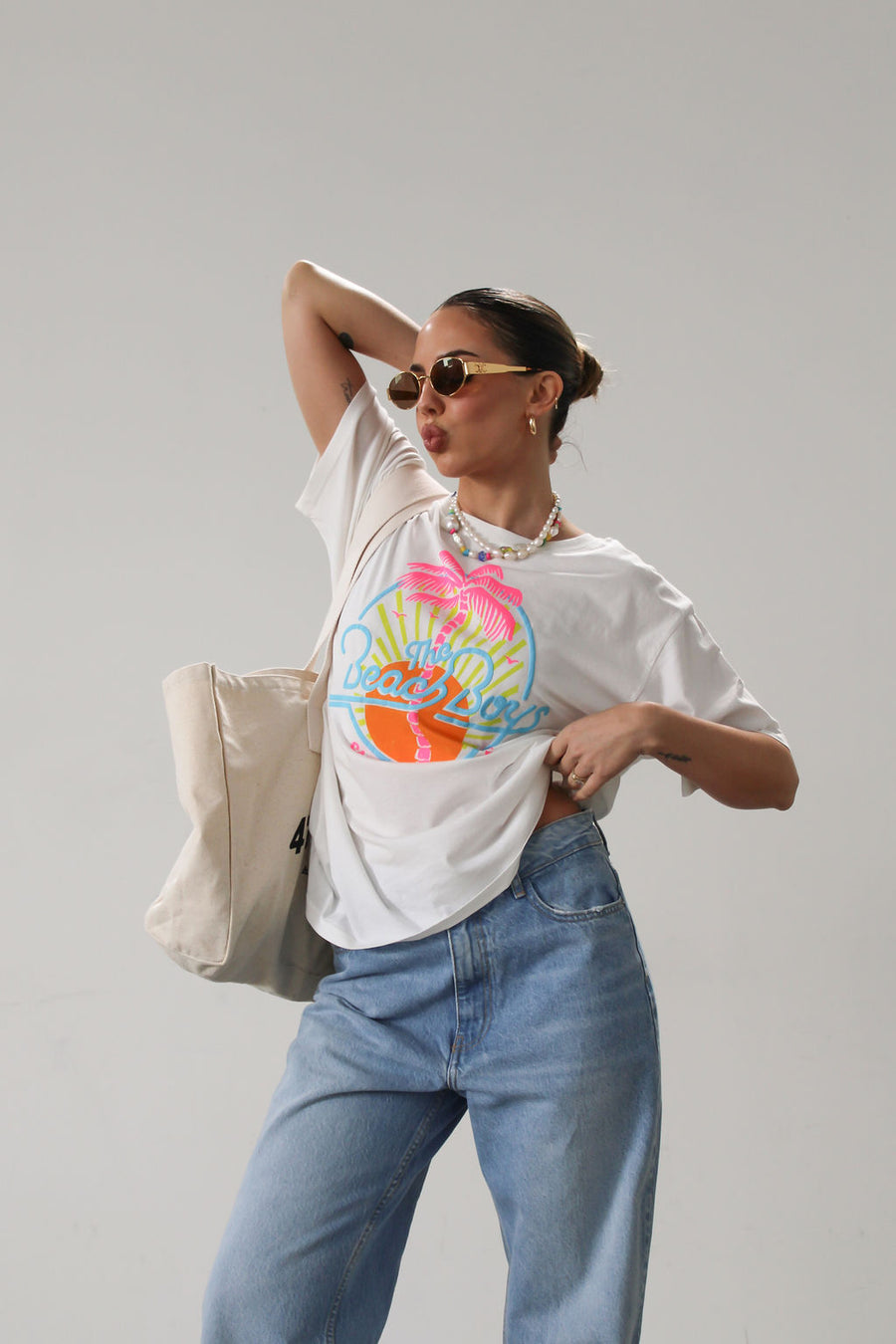 Beach Boys California Dreamin BF Tee by Daydreamer - FINAL SALE