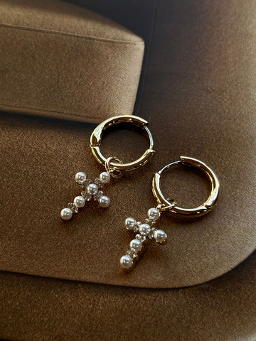 Cross Your Heart Earrings