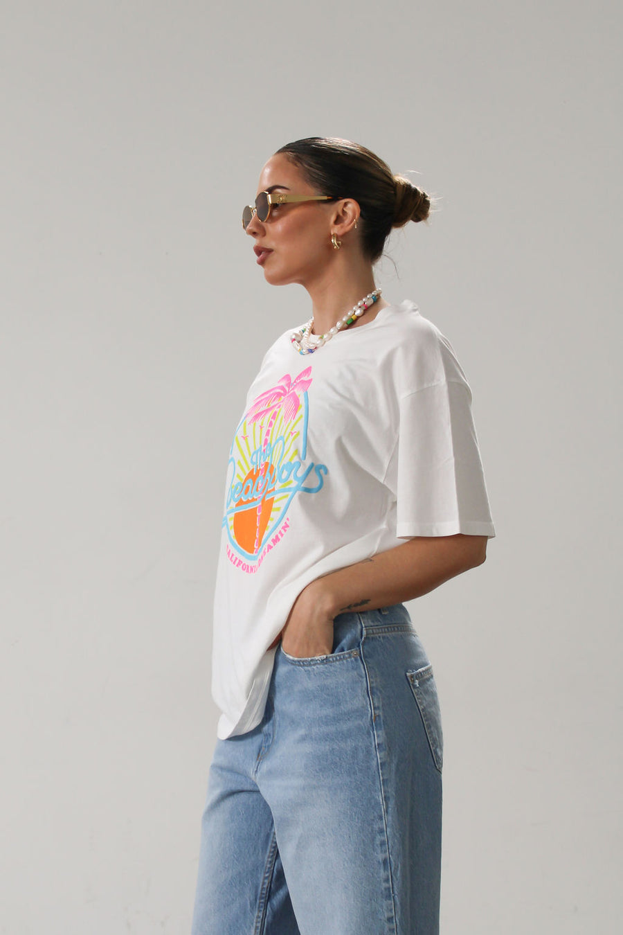 Beach Boys California Dreamin BF Tee by Daydreamer - FINAL SALE