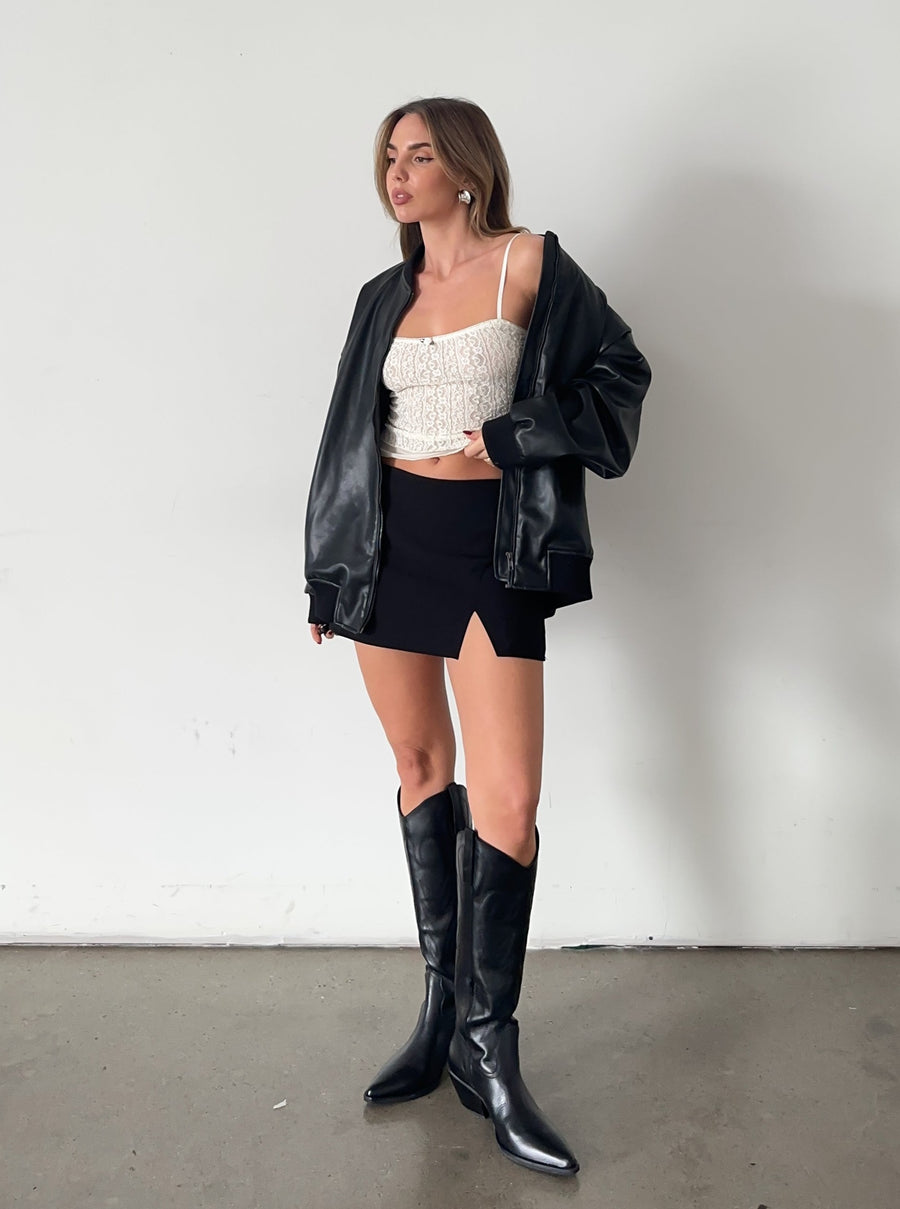 Double Time Crop Top - FINAL SALE