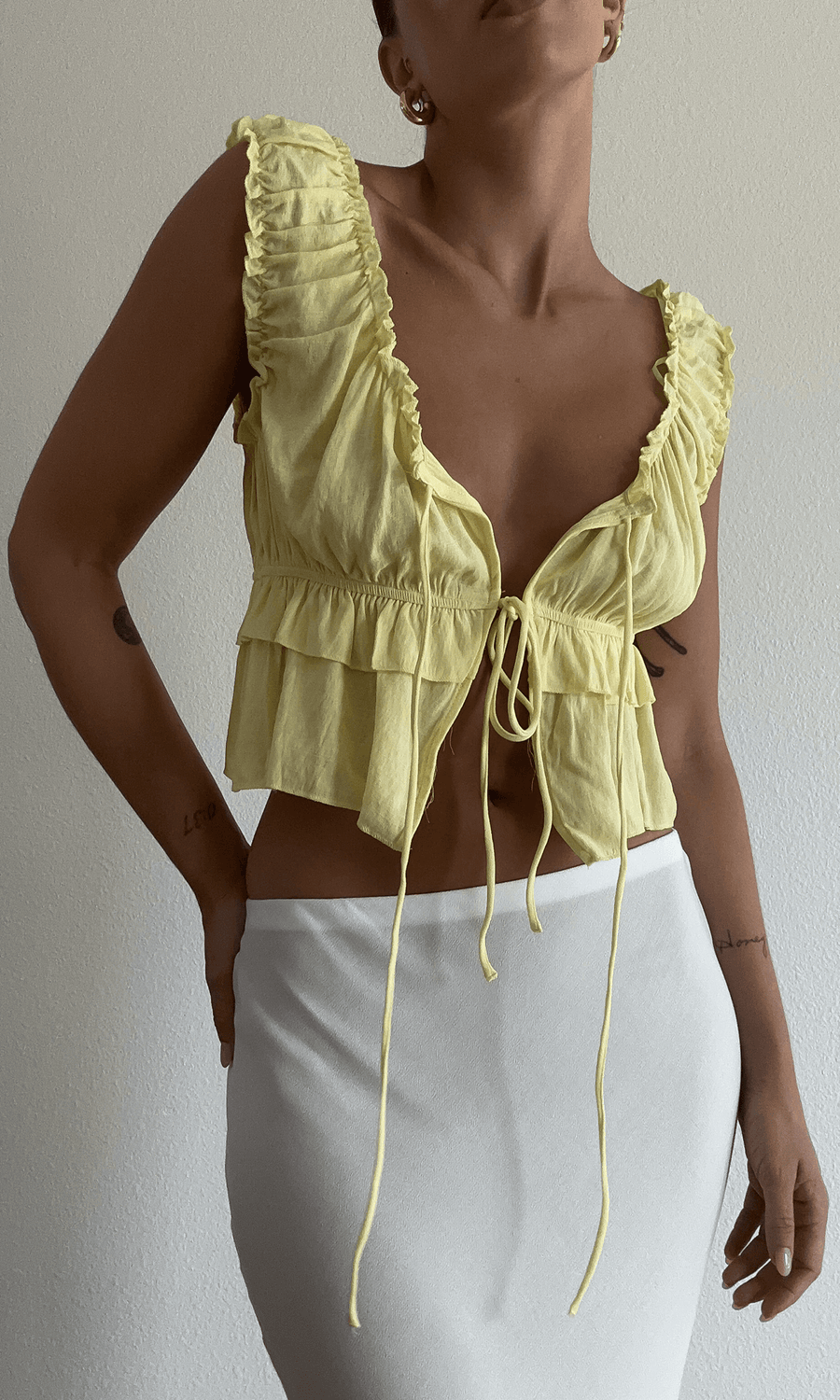 Fine By Me Crop Top - SHOPLUNAB