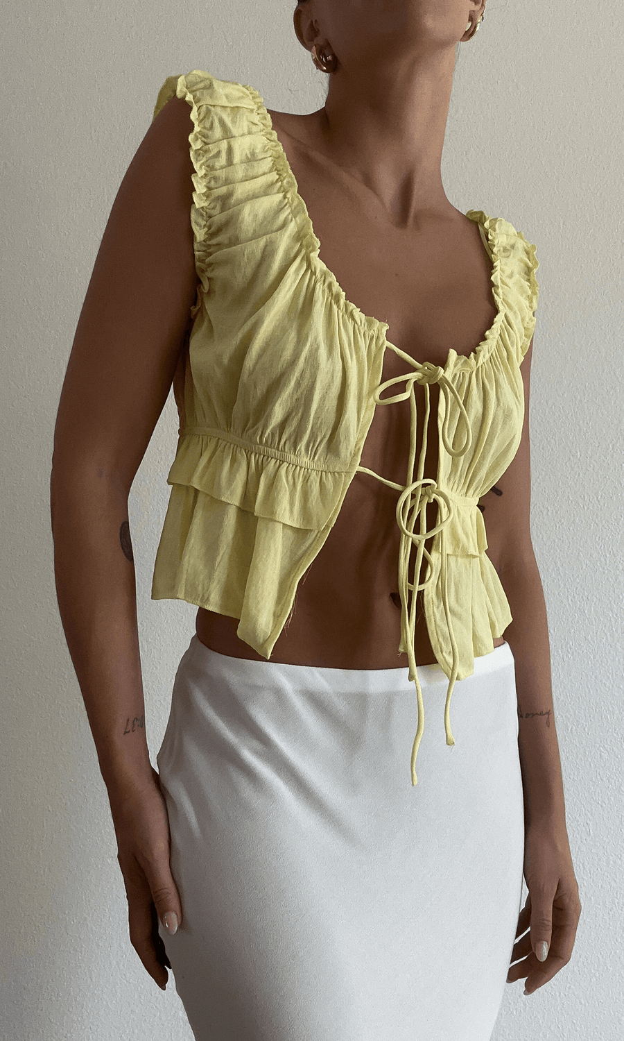 Fine By Me Crop Top - SHOPLUNAB