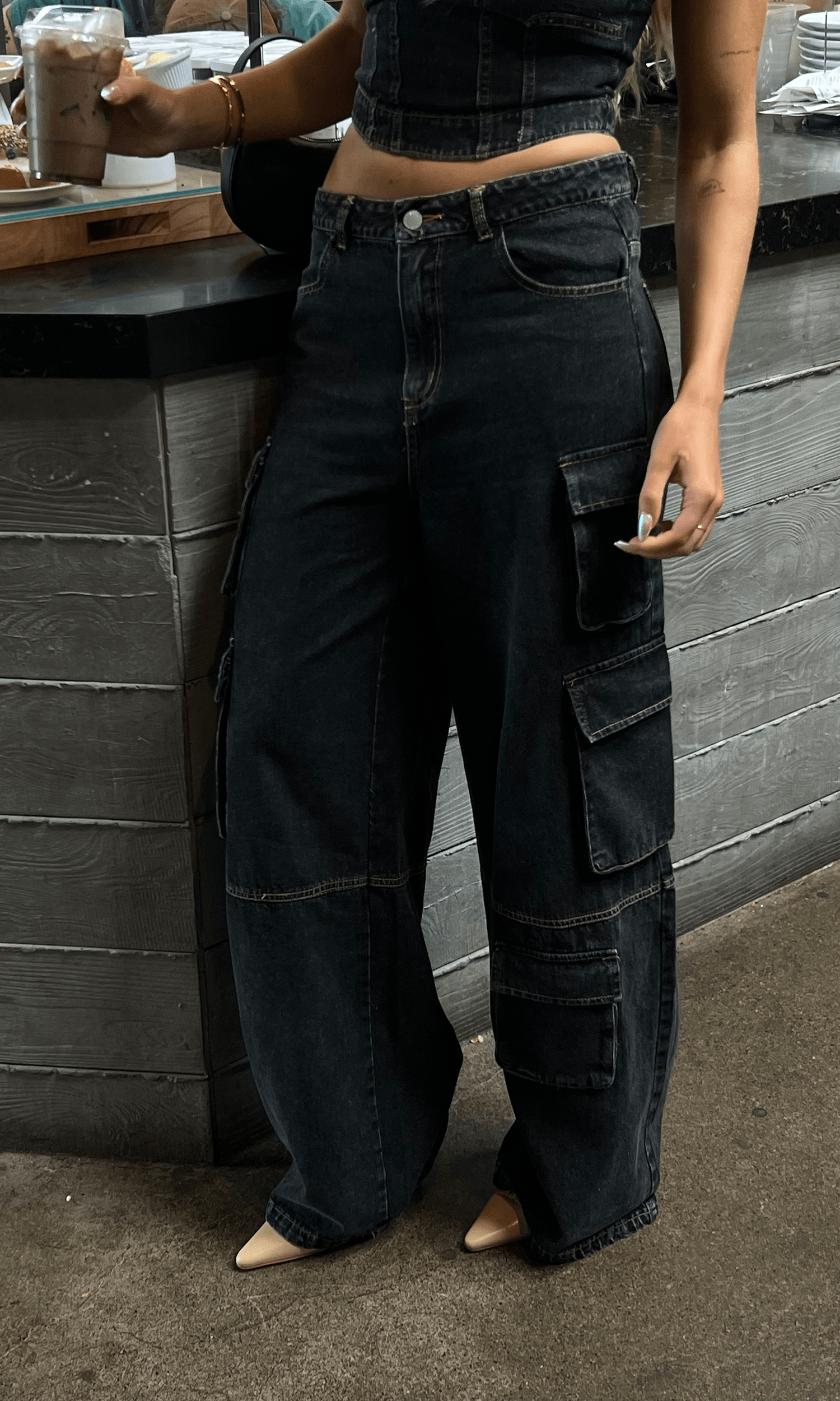 Read My Mind Cargo Jean - SHOPLUNAB