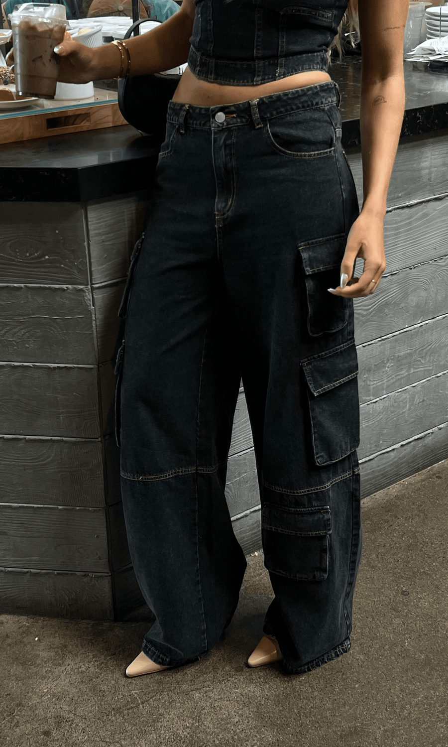Read My Mind Cargo Jean - SHOPLUNAB