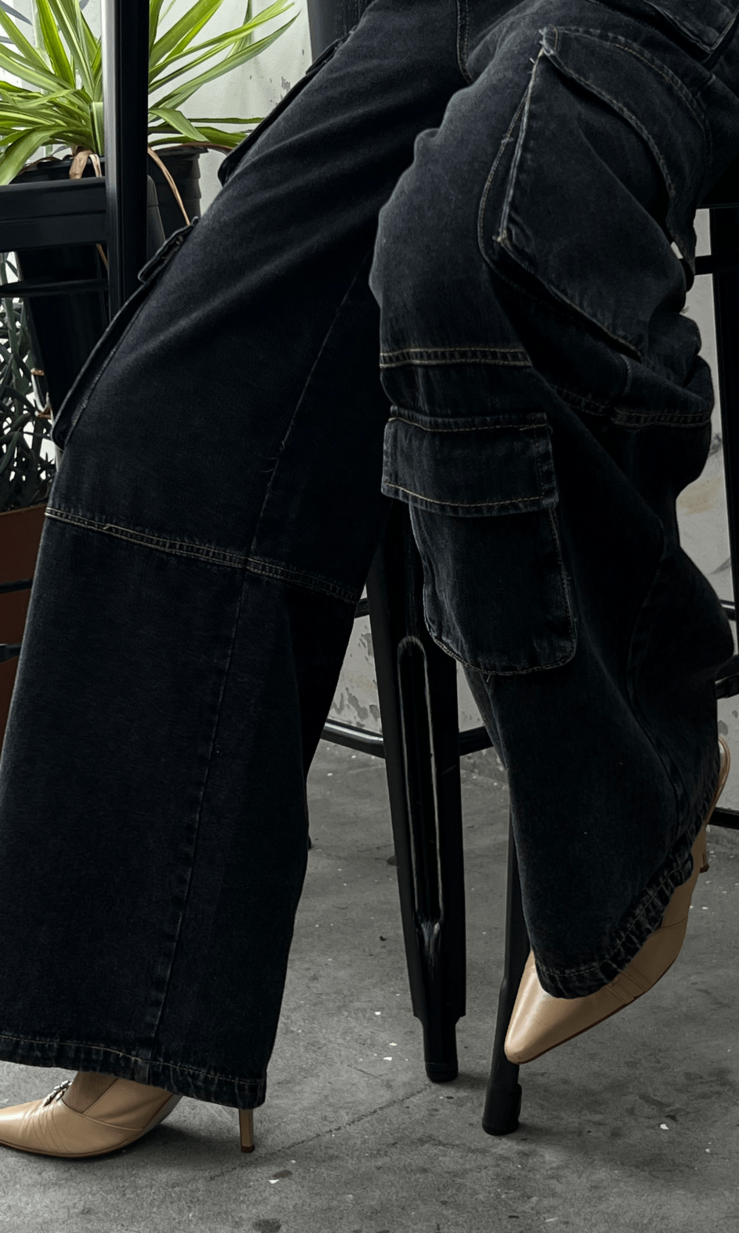 Read My Mind Cargo Jean - SHOPLUNAB